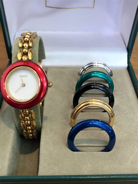 gucci watch links replacement|gucci watch interchangeable rings.